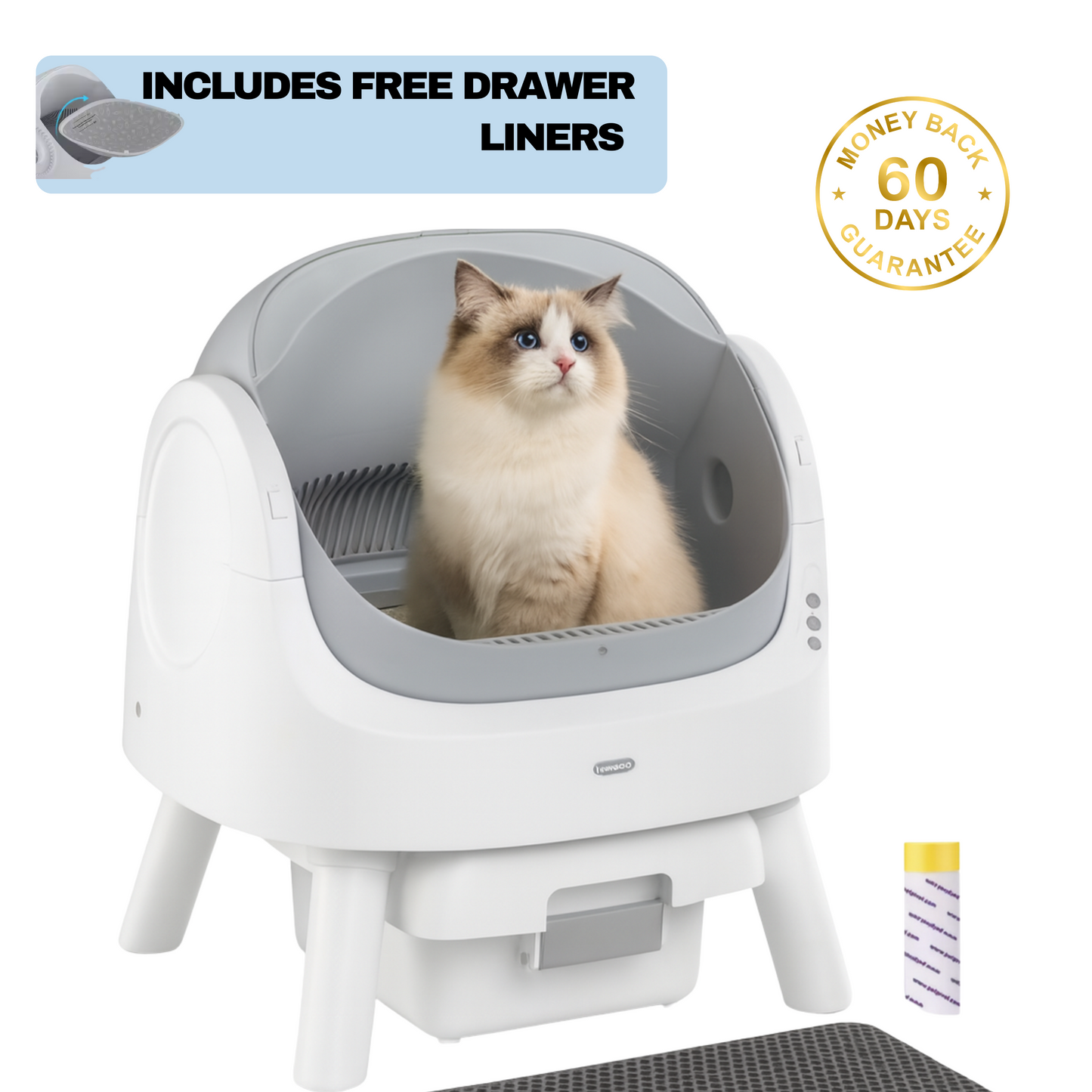 Protect your cat from painful UTIs and messy litter boxes with Purrvana