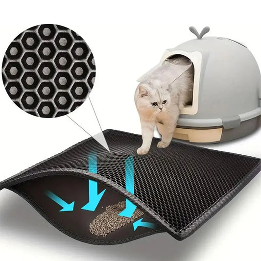 Double Layer Cat Litter Mat