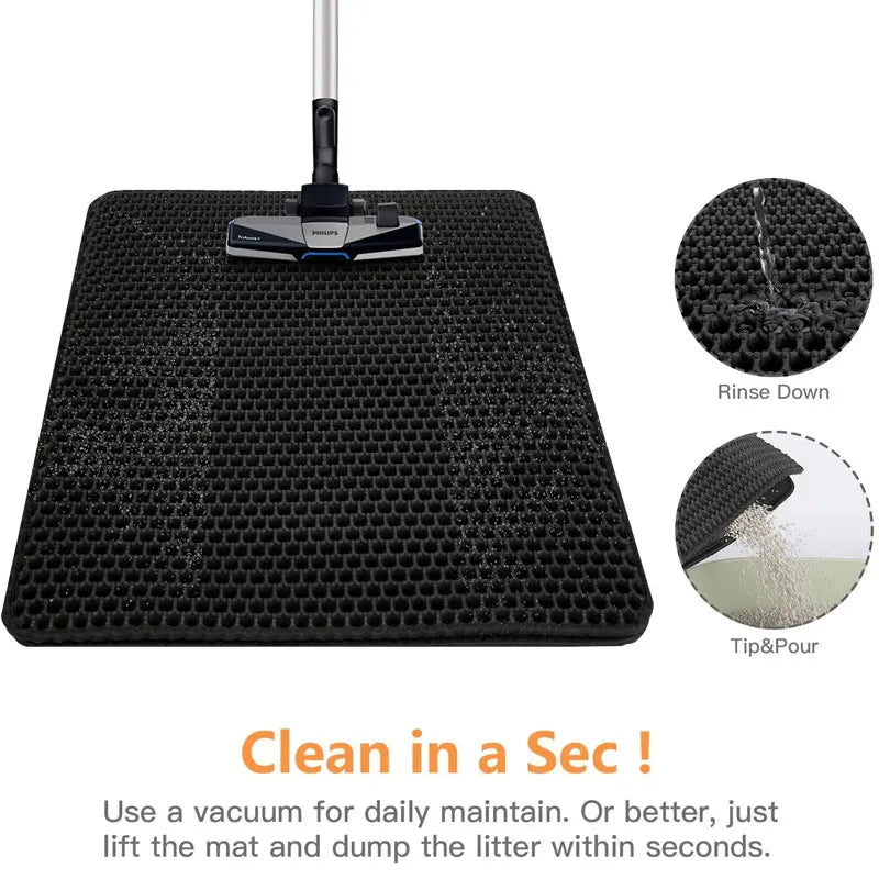 Double Layer Cat Litter Mat