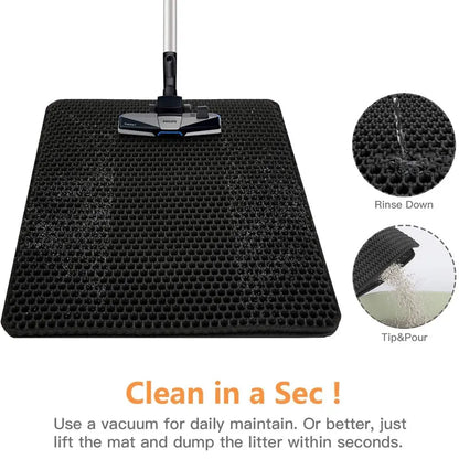 Double Layer Cat Litter Mat