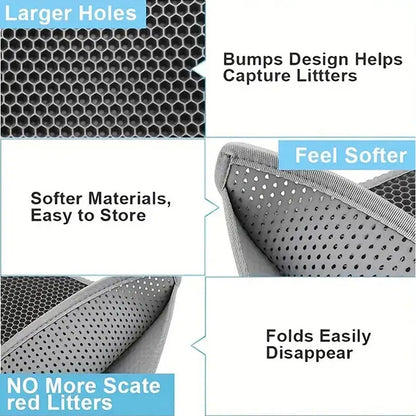 Double Layer Cat Litter Mat