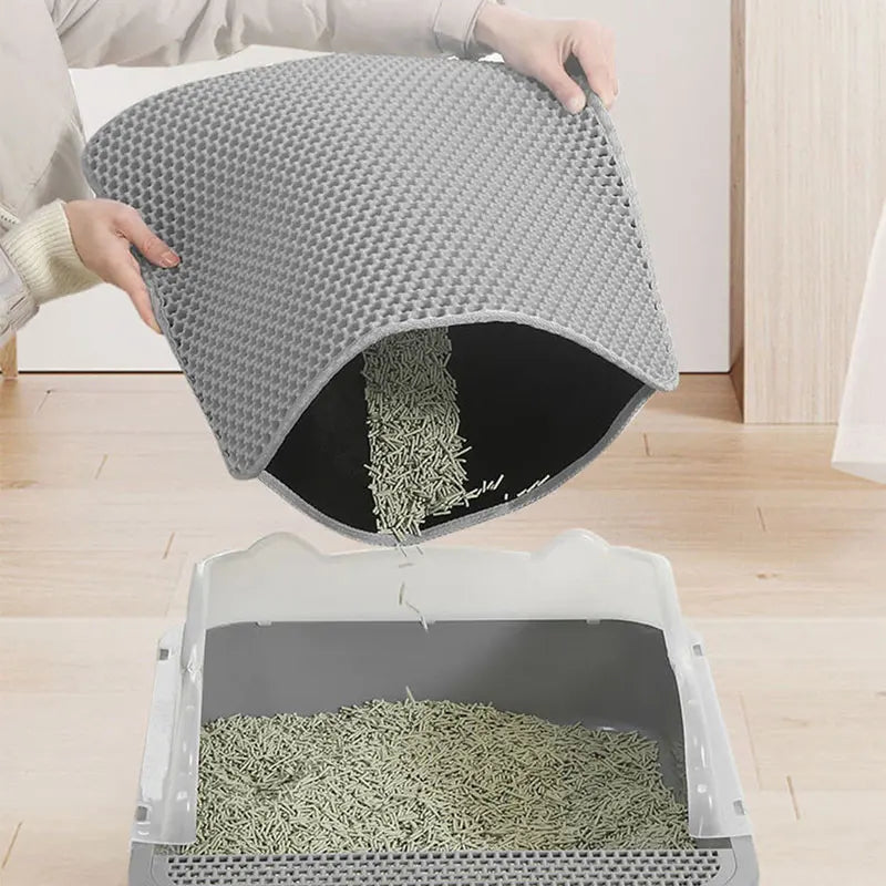 Double Layer Cat Litter Mat