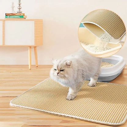 Double Layer Cat Litter Mat
